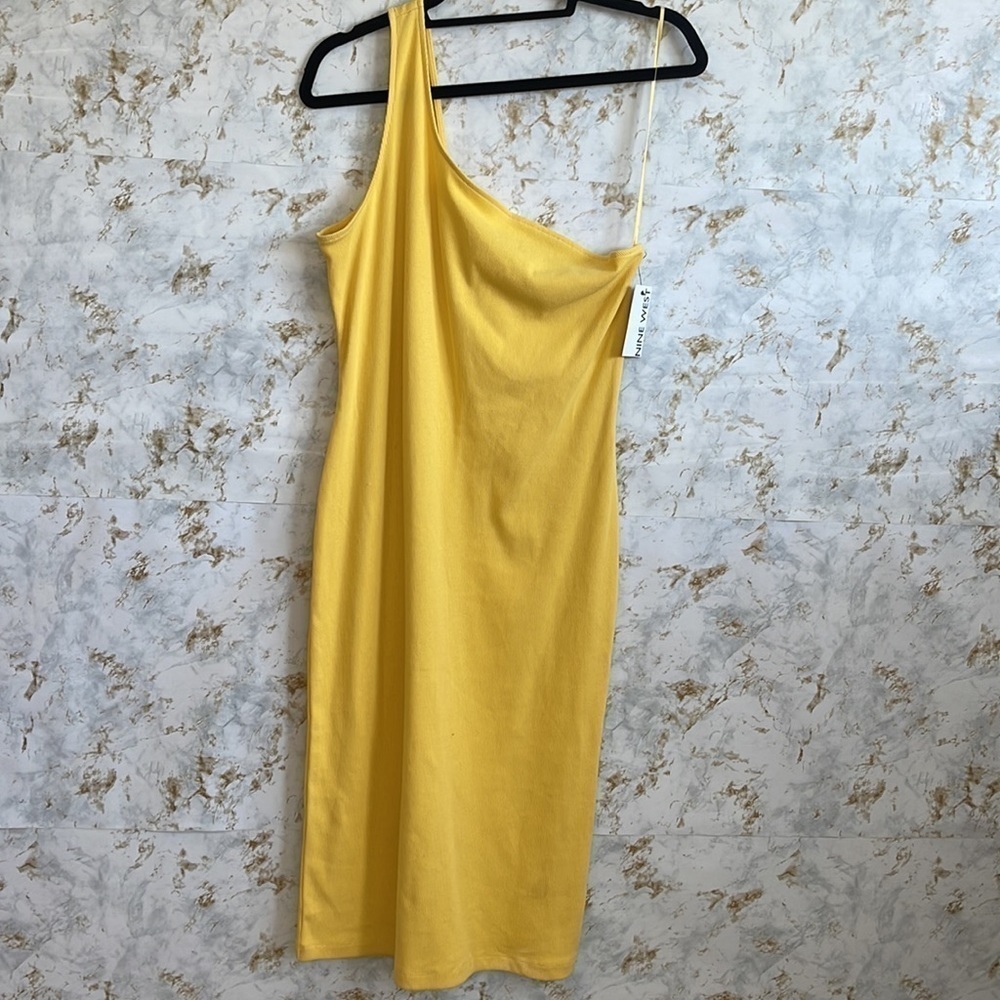 Nine West One Shoulder Dress l SIZE XL - Picture 2 of 8